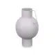 Vase Sphere Grey Steel 15 x 23 x 13 cm (6 Units)