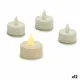 Set de Velas LED Blanco 4 x 4 x 3,7 cm (12 Unidades)