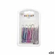 Clips Pincello 386 Multicolor Metal Grande (24 Unidades)
