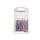 Clips Pincello 386 Multicolor Metal Grande (24 Unidades)