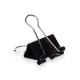 Clamps Pincello 391 Black Metal Clip Medium (24 Units)