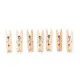 Clamps Pincello 399 Brown Wood Small (24 Units)
