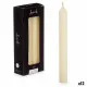 Candle Set Cream 2 x 2 x 20 cm (12 Units)