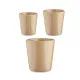 Set de Macetas Ibergarden CONICO-1019 Beige Arcilla Cónica Ø 14 cm Ø 22 cm Ø 17 cm 3 Piezas