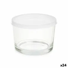 Fiambrera Vivalto OCT-W37403-DISPLAY Transparente Vidrio Polipropileno 200 ml (24 Unidades)