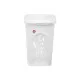 Laundry basket Stefanplast White Plastic 50 L 37 x 56 x 39 cm (6 Units)