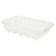 Egg cup Kinvara 02 1067 White Transparent Plastic 17,5 x 7 x 28,5 cm (12 Units)