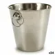 Ice Bucket Kinvara 24978 Silver Stainless steel 1 L 12 x 12 x 12 cm (24 Units)