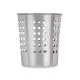 Cutlery Organiser Silver Steel 12,5 x 14,5 x 12,5 cm (24 Units)