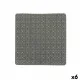 Alfombrilla Antideslizante para Ducha Berilo BM509S -315 Gris PVC 50,3 x 50,3 x 0,7 cm Cuadros (6 Unidades)