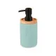 Soap Dispenser Berilo B5456BC-1 - 447 Blue Wood Resin Plastic 9,5 x 18,5 x 7,8 cm (6 Units)