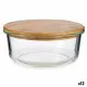 Round Lunch Box with Lid Vivalto LHB-HR-950F Bamboo 17 x 7 x 17 cm (12 Units)