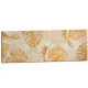 Lienzo Hoja de planta Dorado 135 x 45 x 1,5 cm (6 Unidades)