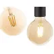 Bombilla LED Vintage E27 Transparente 4 W 9,5 x 14 x 9,5 cm (12 Unidades)