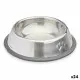 Dog Feeder Mascow 312 Grey Silver Rubber Metal 15 x 4 x 15 cm (24 Units)