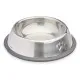 Dog Feeder Mascow 312 Grey Silver Rubber Metal 15 x 4 x 15 cm (24 Units)