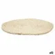 Table Mat Kinvara HWB23955-40CM Natural Esparto grass 40 x 40 x 2 cm (12 Units)