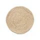 Table Mat Kinvara HWB23955-40CM Natural Esparto grass 40 x 40 x 2 cm (12 Units)