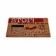 Doormat Stop Black Red Natural Coconut Fibre 40 x 1,5 x 60 cm (12 Units)