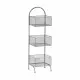 Shelves Silver Metal 20 x 99 x 32,5 cm (4 Units)
