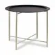 Side table White Black Metal 62 x 48,5 x 62 cm (4 Units)