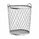 Basket Silver Metal 40 L 31 x 54,7 x 46,5 cm (4 Units)