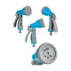 Set de Manguera con accesorios Ibergarden CO12540 Nailon ABS 15 m (6 Unidades)