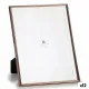 Photo frame Copper Crystal Steel 23 x 28 x 15 cm (12 Units)