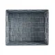 Multi-purpose basket Kipit A3-6930A9 Grey Cloth 2,4 L 20 x 8 x 24 cm (24 Units)