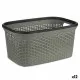 Laundry Basket Kipit TP7001-2 Grey Plastic 36 L 36 x 25,5 x 53 cm (12 Units)