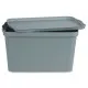 Storage Box with Lid Kipit TP596-2 Grey Plastic 24 L 29,3 x 24,5 x 45 cm (6 Units)