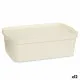 Storage Box with Lid Kipit TP595-4 Cream Plastic 14 L 29,5 x 14,3 x 45 cm (12 Units)