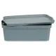 Storage Box with Lid Kipit TP595-2 Grey Plastic 14 L 29,5 x 14,3 x 45 cm (12 Units)
