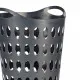 Laundry Basket Anthracite Plastic 50 L 44 x 56 x 41 cm (12 Units)