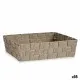 Multi-purpose basket Kipit A3-6885 Beige Cloth 3,8 L 34 x 8,5 x 21 cm (18 Units)