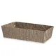 Multi-purpose basket Kipit A3-6885 Beige Cloth 3,8 L 34 x 8,5 x 21 cm (18 Units)
