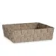 Multi-purpose basket Kipit A3-6885 Beige Cloth 3,8 L 34 x 8,5 x 21 cm (18 Units)