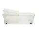 Storage Box with Wheels 30 L 40 x 18 x 59,5 cm (14 Units)