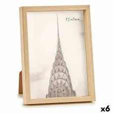 Photo frame WPC1020ML-3 Brown Natural Plastic (6 Units)