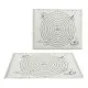 Tapete para hornear Kinvara 55025 Goma Eva 50 x 40 cm (12 Unidades)
