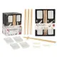 Set de Sushi Kinvara 1249SJ4111 Blanco Bambú Porcelana (12 Piezas) (6 Unidades)