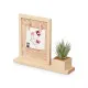 Photo frame 411096 Natural Plastic MDF Wood (8 Units)