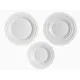 Dinnerware Set Vivalto F-LGCP105-75-85 White Opaline glass (2 Units)