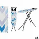 Ironing board Kipit 18358 - CB-220 Blue Metal Cloth (4 Units)