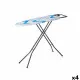 Ironing board Kipit 18359-02 CB-220 Blue White Polyester Cotton (4 Units)