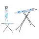 Ironing board Kipit 18359-02 CB-220 Blue White Polyester Cotton (4 Units)