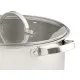 Casserole with glass lid Kinvara 17396 Silver 31 x 25 x 24 cm Induction (4 Units)