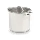 Casserole with glass lid Kinvara 17396 Silver 31 x 25 x 24 cm Induction (4 Units)