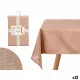 Tablecloth Kinvara NM40215-C6 3 Pink 140 x 240 cm (12 Units)