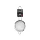 Strainer Kinvara KT1159B-10CM 201 Metal Steel 10 x 23,5 x 4,5 cm (12 Units)